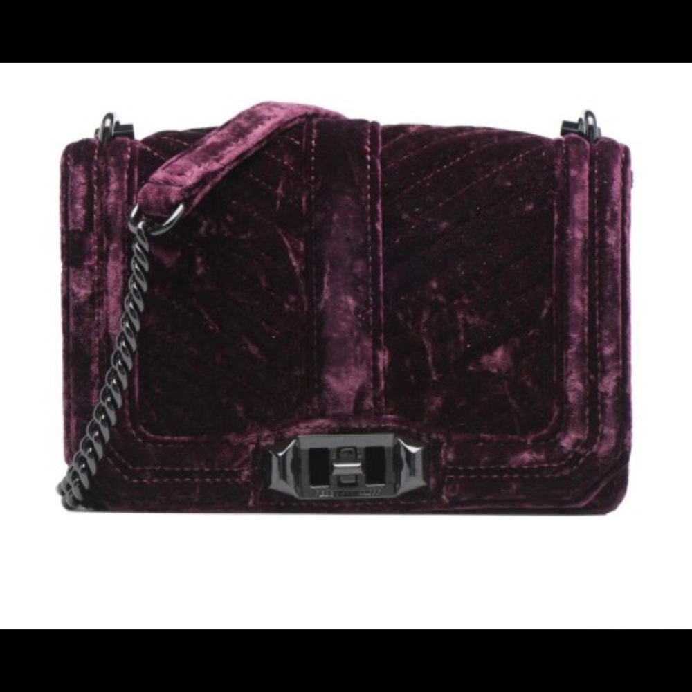 Rebecca Minkoff Small Love Crossbody Dark Cherry